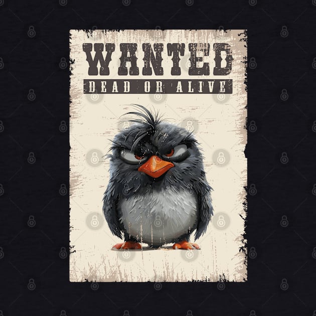 Wanted Penguin by aphian